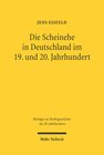 Buchcover Die Scheinehe in Deutschland im 19. und 20. Jahrhundert