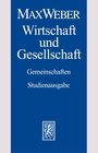 Buchcover Max Weber-Gesamtausgabe
