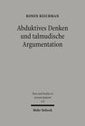 Buchcover Abduktives Denken und talmudische Argumentation