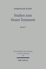 Buchcover Studien zum Neuen Testament