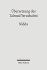 Buchcover Übersetzung des Talmud Yerushalmi