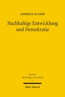 Buchcover Nachhaltige Entwicklung und Demokratie
