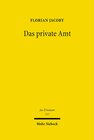 Buchcover Das private Amt