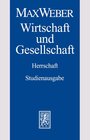 Buchcover Max Weber-Studienausgabe