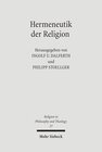Buchcover Hermeneutik der Religion