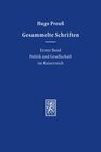 Buchcover Gesammelte Schriften / Gesammelte Schriften