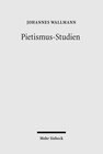Buchcover Pietismus-Studien