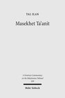 Buchcover Massekhet Ta'anit