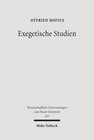 Buchcover Exegetische Studien