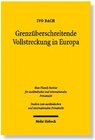 Buchcover Grenzüberschreitende Vollstreckung in Europa