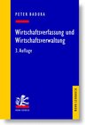 Buchcover Wirtschaftsverfassung und Wirtschaftsverwaltung