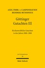 Buchcover Göttinger Gutachten III