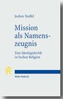 Buchcover Mission als Namenszeugnis