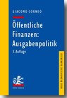 Buchcover Öffentliche Finanzen: Ausgabenpolitik