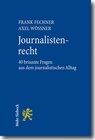 Buchcover Journalistenrecht