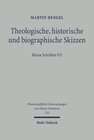Buchcover Theologische, historische und biographische Skizzen