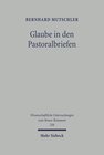 Buchcover Glaube in den Pastoralbriefen