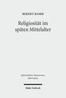 Buchcover Religiosität im späten Mittelalter
