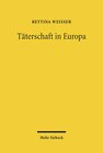 Buchcover Täterschaft in Europa