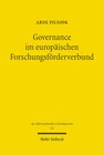 Buchcover Governance im europäischen Forschungsförderverbund