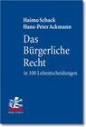 Buchcover Das Bürgerliche Recht in 100 Leitentscheidungen