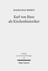 Buchcover Karl von Hase als Kirchenhistoriker