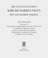 Buchcover Die evangelischen Kirchenordnungen des XVI. Jahrhunderts
