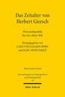 Buchcover Das Zeitalter von Herbert Giersch