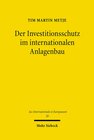 Buchcover Der Investitionsschutz im internationalen Anlagenbau