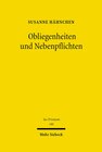 Buchcover Obliegenheiten und Nebenpflichten