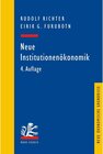 Buchcover Neue Institutionenökonomik
