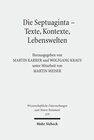 Buchcover Die Septuaginta - Texte, Kontexte, Lebenswelten