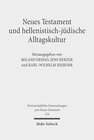 Buchcover Neues Testament und hellenistisch-jüdische Alltagskultur