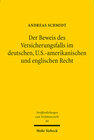 Buchcover Der Beweis des Versicherungsfalls im deutschen, U.S.-amerikanischen und englischen Recht