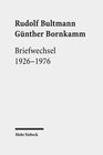 Buchcover Briefwechsel 1926-1976