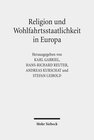 Buchcover Religion und Wohlfahrtsstaatlichkeit in Europa