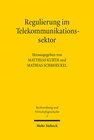 Buchcover Regulierung im Telekommunikationssektor