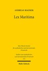 Buchcover Lex Maritima
