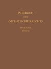Buchcover Jahrbuch des öffentlichen Rechts der Gegenwart. Neue Folge