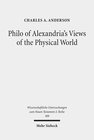 Buchcover Philo of Alexandria's Views of the Physical World