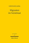 Buchcover Migranten im Sozialstaat