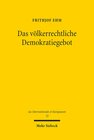 Buchcover Das völkerrechtliche Demokratiegebot