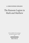 Buchcover The Ransom Logion in Mark and Matthew