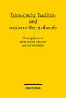 Buchcover Talmudische Tradition und moderne Rechtstheorie