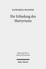 Buchcover Die Erfindung des Martyriums