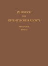 Buchcover Jahrbuch des öffentlichen Rechts der Gegenwart. Neue Folge