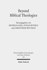 Buchcover Beyond Biblical Theologies