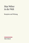 Buchcover Max Weber in der Welt