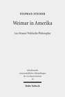 Buchcover Weimar in Amerika