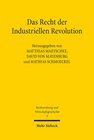 Buchcover Das Recht der Industriellen Revolution